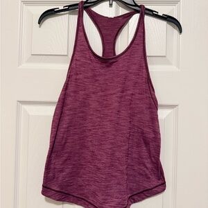 Lululemon Athletica Maroon Racerback Tank Top